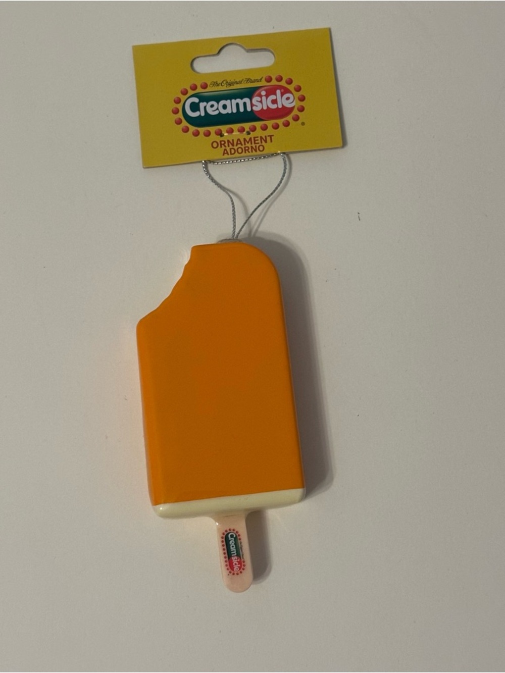Orange Creamsicle Official Christmas Ornament By Ruz Popsicle Dessert Tree NEW